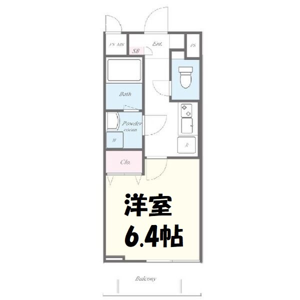 スカイホース 間取り図