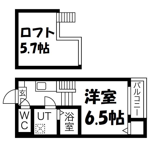 Luce花目 間取り図