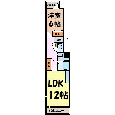 ドリーム新栄 間取り図