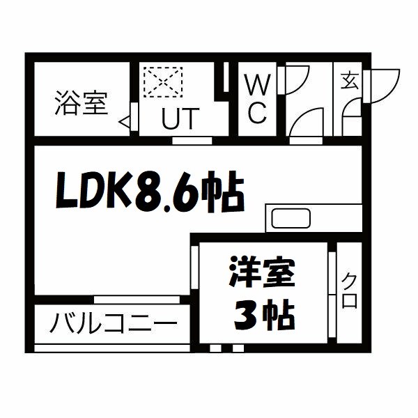 GRANDTIC大曽根北 間取り図