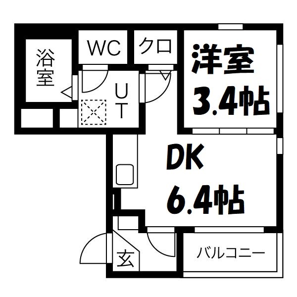 ハーモニック御器所 間取り図