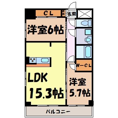 ＧＲＡＮＤＵＫＥ丸田町 間取り