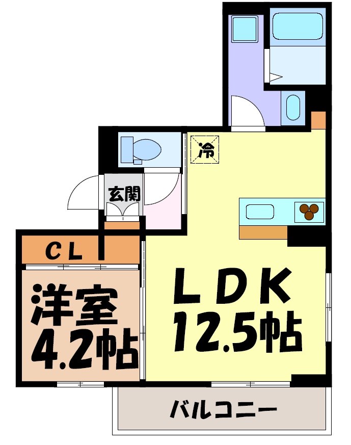 GROWTHマンション 間取り図