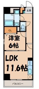グランツ東別院 間取り図