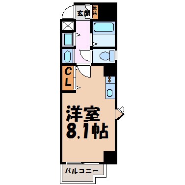 パルティール鶴舞 間取り図