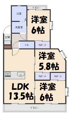 グランドメゾン菊坂 間取り図
