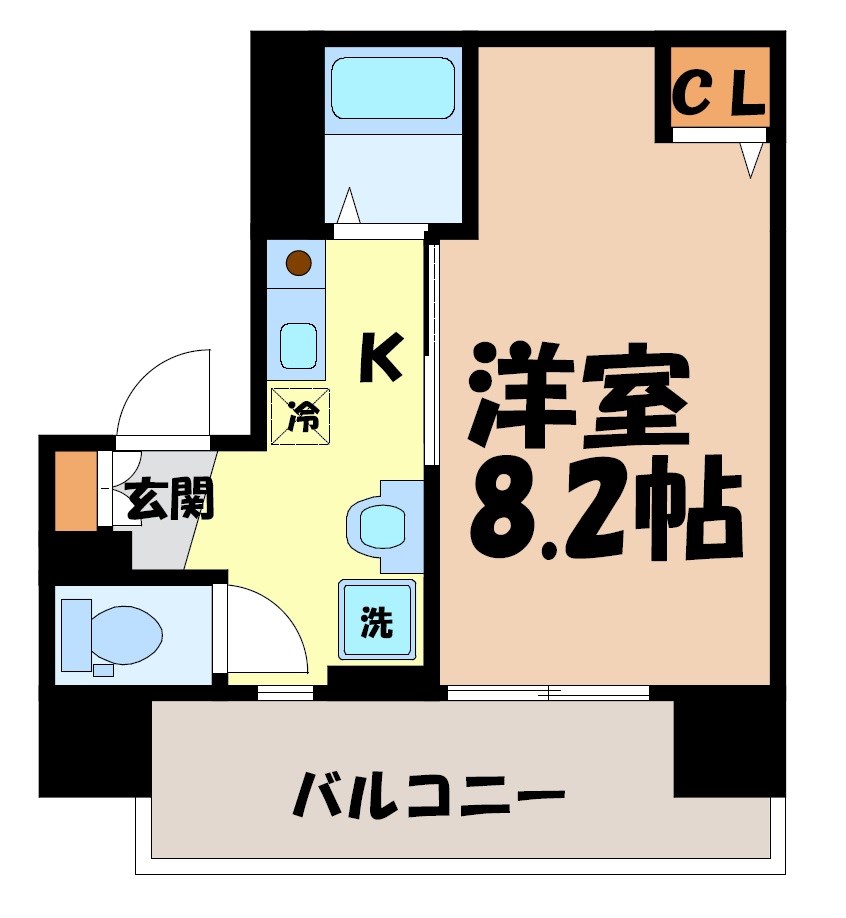 ヒルズ花の木 間取り図