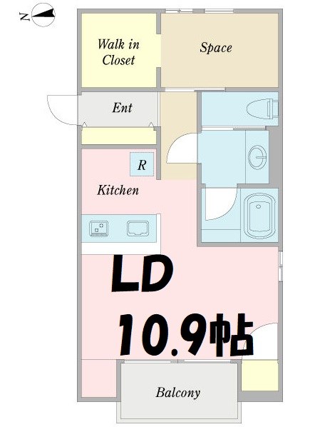 コレクション城西South 間取り図