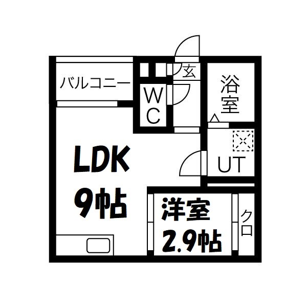 レガリスト山王5 間取り図