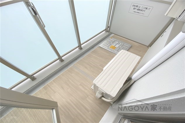 エスリード池下レスティア ベランダ