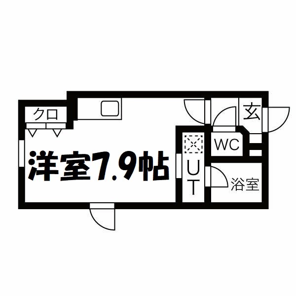 プリシェール杉栄 間取り図