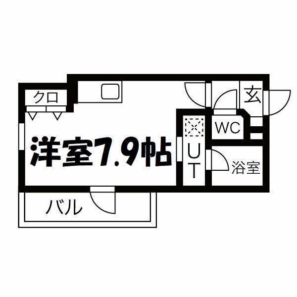 プリシェール杉栄 間取り図