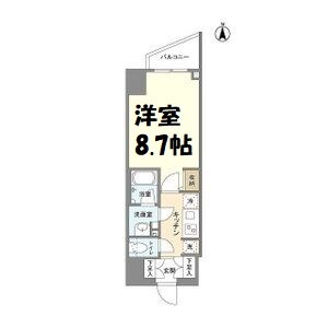 エルスタンザ徳川 間取り図