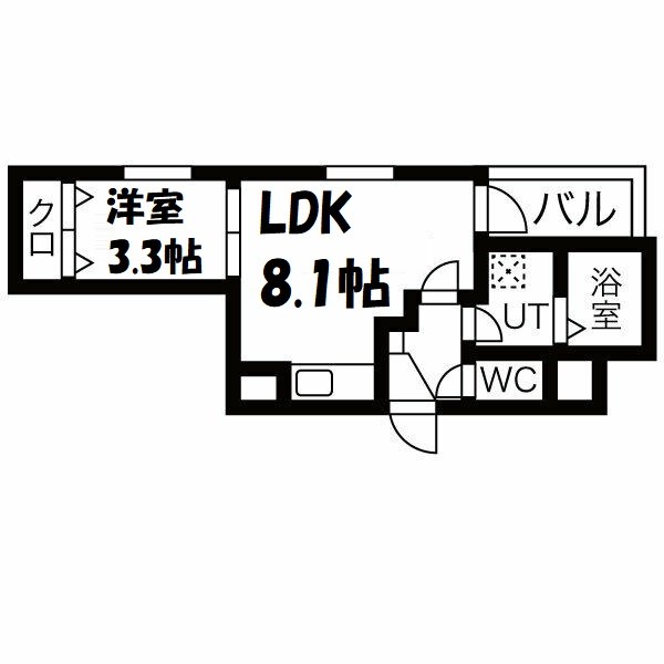 MOVE堀田SOUTH 間取り図