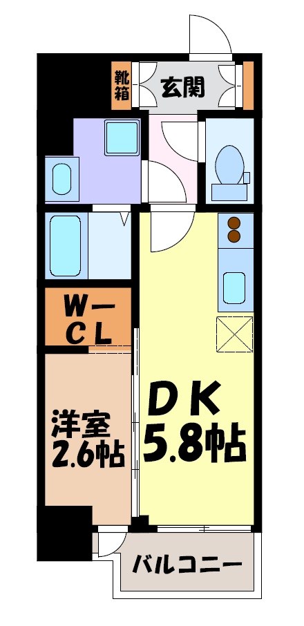デュオフラッツ鶴舞 間取り
