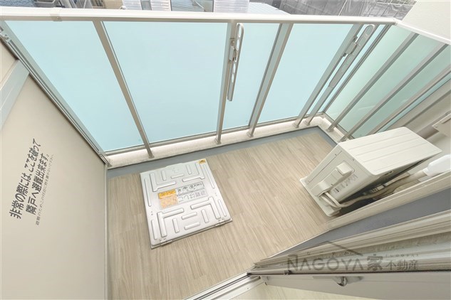 デュオフラッツ鶴舞 ベランダ