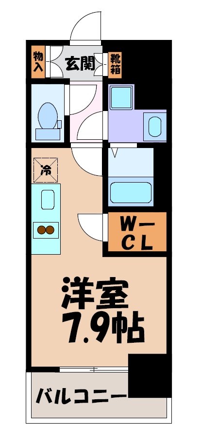 デュオフラッツ鶴舞 間取り図