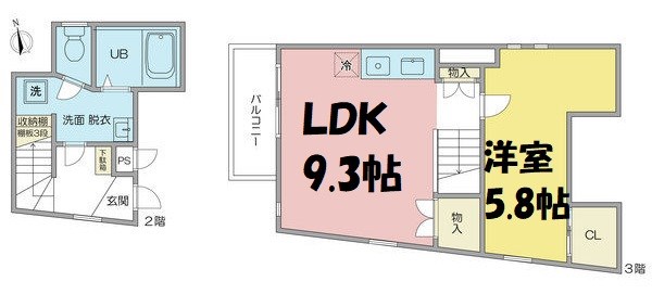 Ｃｌｏｕｄ９名古屋駅前 間取り図