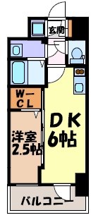 エスリード池下レスティア 間取り図