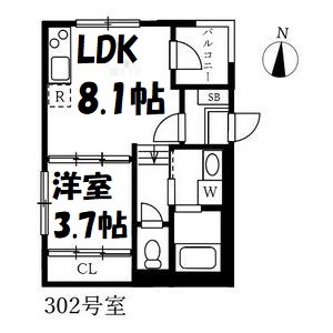 ハーモニーテラス御器所 間取り