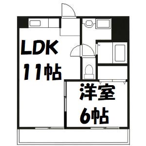 メゾン鶴舞 間取り図