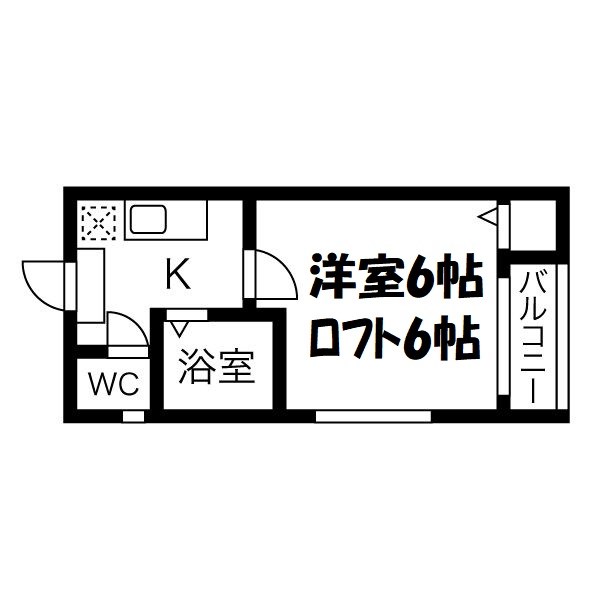 コンフォート吹上 間取り図