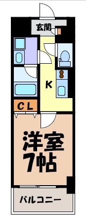 ドゥナーレ内浜町 間取り図