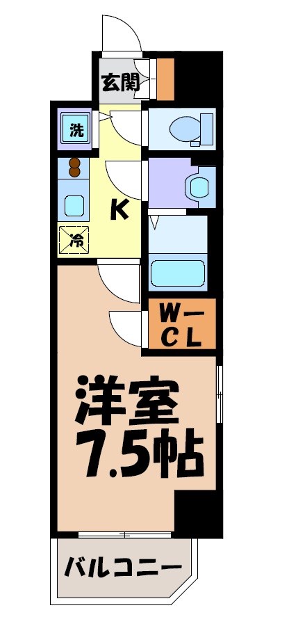 エスリード泉プライム 間取り図