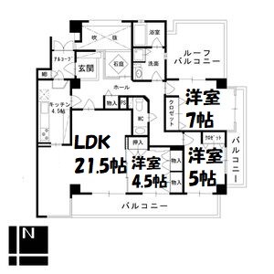 三旺マンション猫洞 間取り図