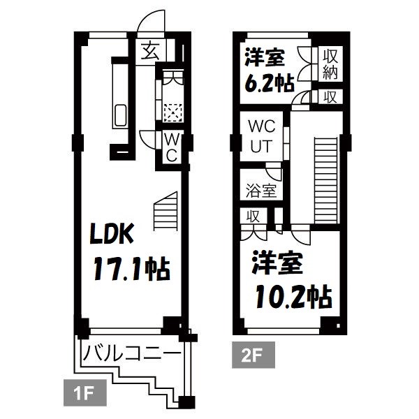 トランセット覚王山 間取り図