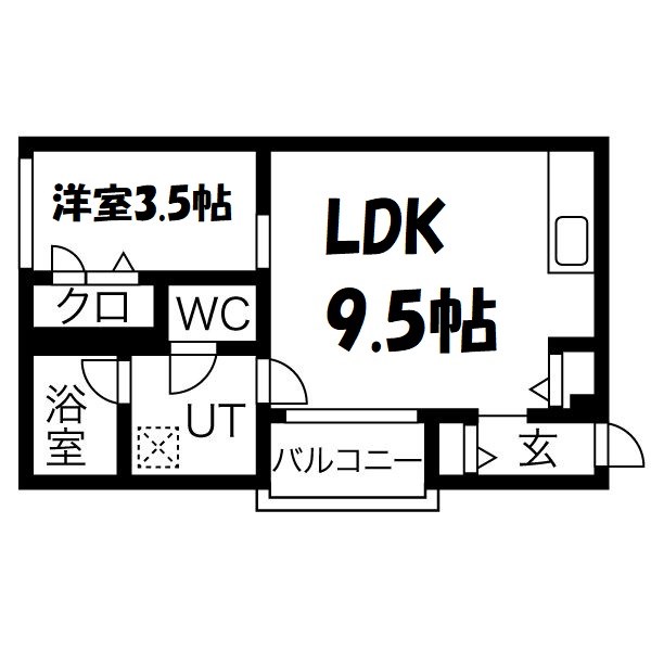 コレクション黒川 間取り図