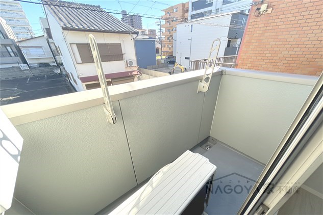 クレフラスト大杉町B棟 ベランダ