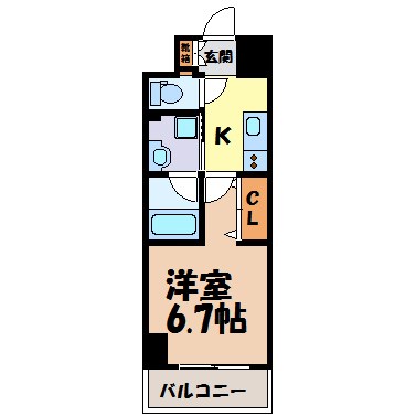 PULCHRA　OZONE 間取り図