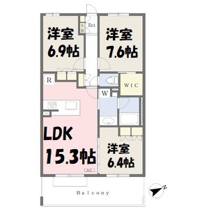 Residence d&amp;rsquo;東山 間取り図