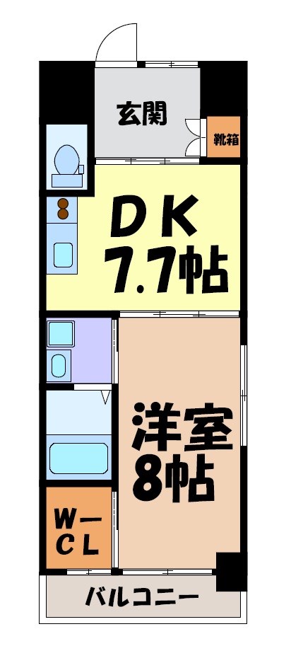 セントフィオーレ 間取り図