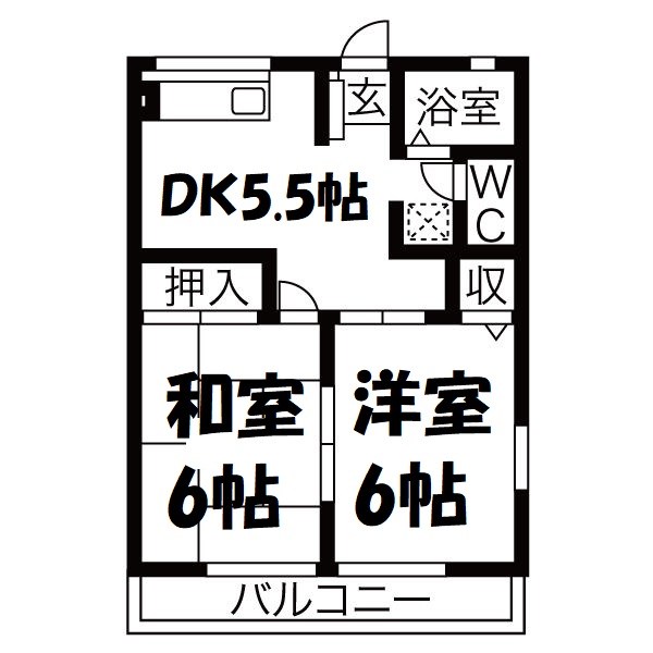 シャトレ藤 間取り図