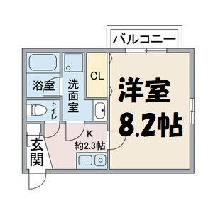 アリヴィオ東苑 間取り図