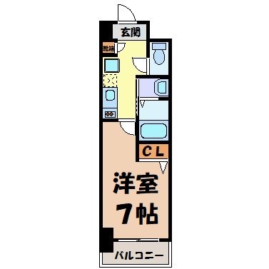 フローライト上前津 間取り