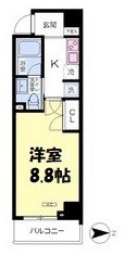 COZY阿由知通 間取り図
