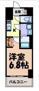 S-RESIDENCE鶴舞駅前 間取り図