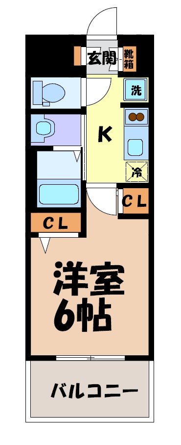 エステムコート名古屋セントリア 間取り図