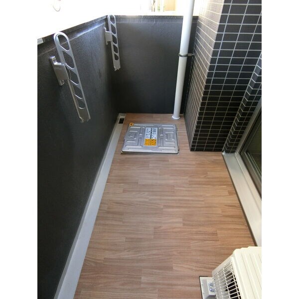 ディアレイシャス浅間町Ⅲ ベランダ