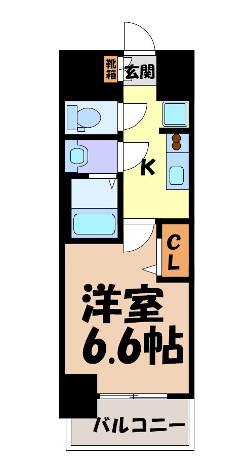ディアレイシャス浅間町Ⅲ 間取り図