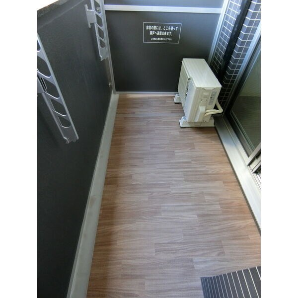 ディアレイシャス浅間町Ⅲ ベランダ