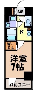 エスリード大須プレシア 間取り図