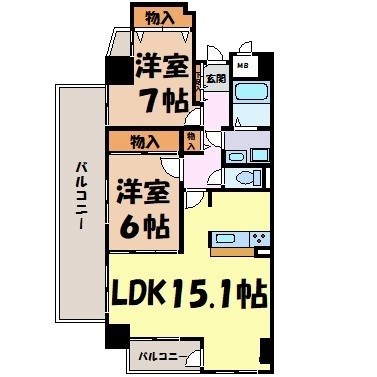 サムティイースト白壁 間取り
