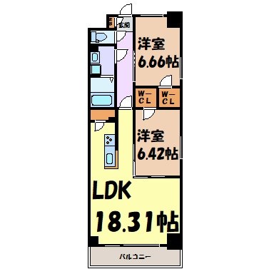 S-FORT鶴舞arts 間取り図