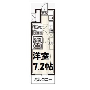 アソシエ鶴舞公園 間取り図