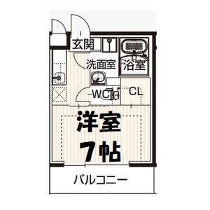 アソシエ鶴舞公園 間取り図