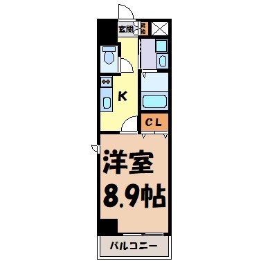 ウィステリア名城 間取り図